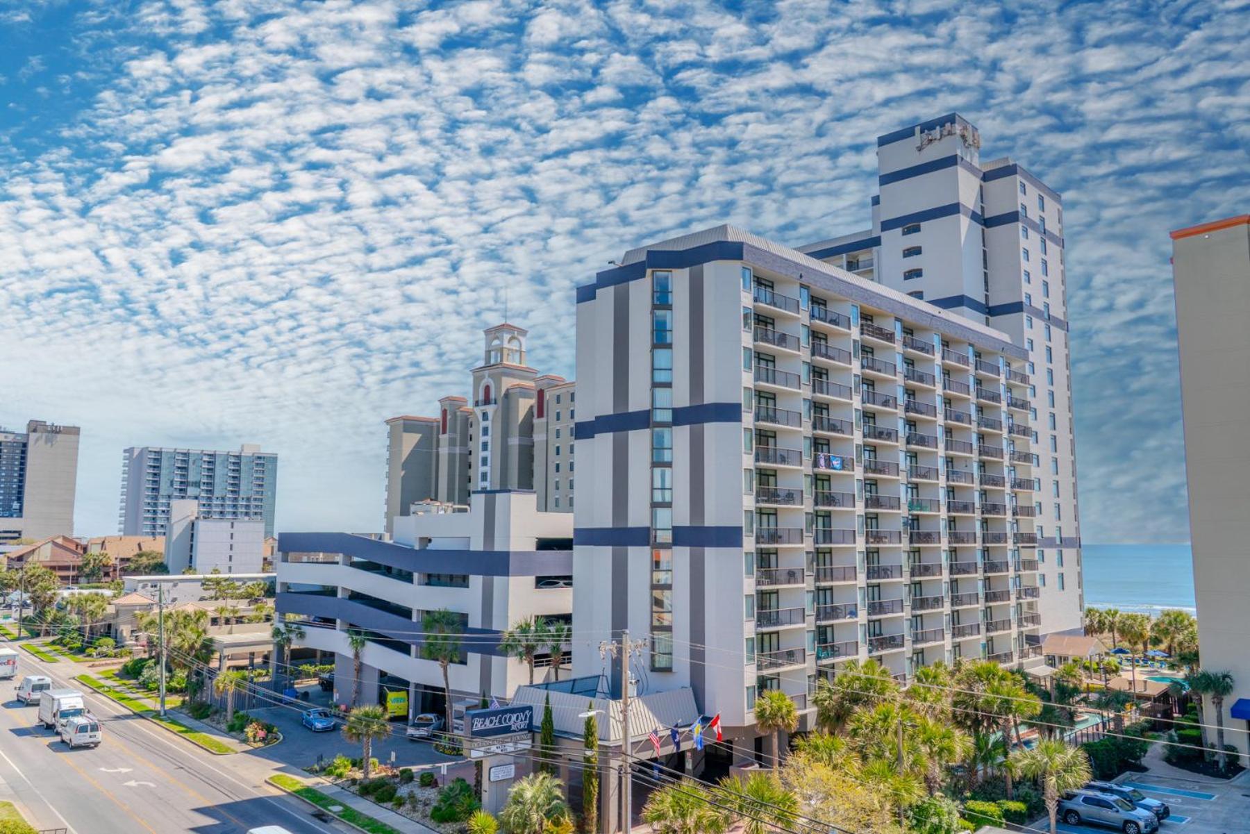 Beach Colony Resort Unit 1405 - Beautiful Oceanfront Condo - 1 Bedroom, 1 Bath - Perfect For 6! Myrtle Beach Exterior photo