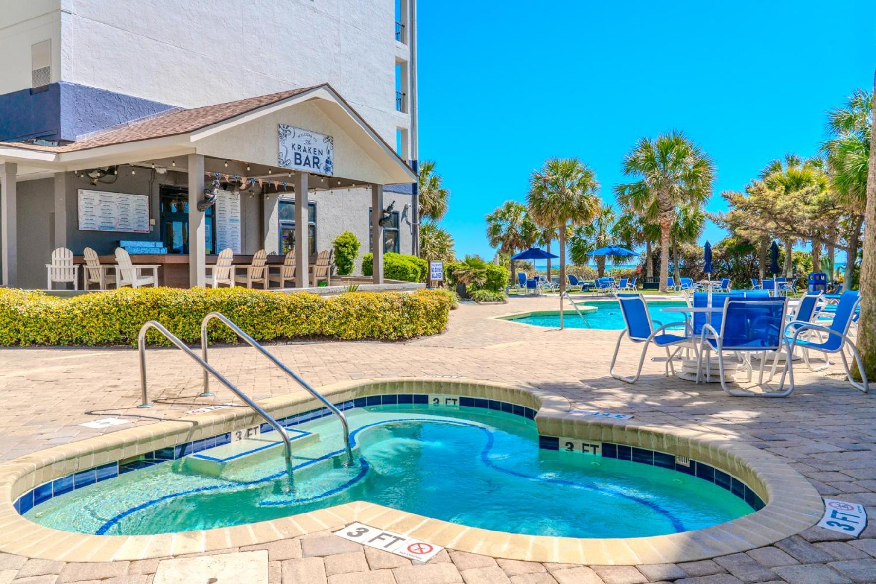 Beach Colony Resort Unit 1405 - Beautiful Oceanfront Condo - 1 Bedroom, 1 Bath - Perfect For 6! Myrtle Beach Exterior photo