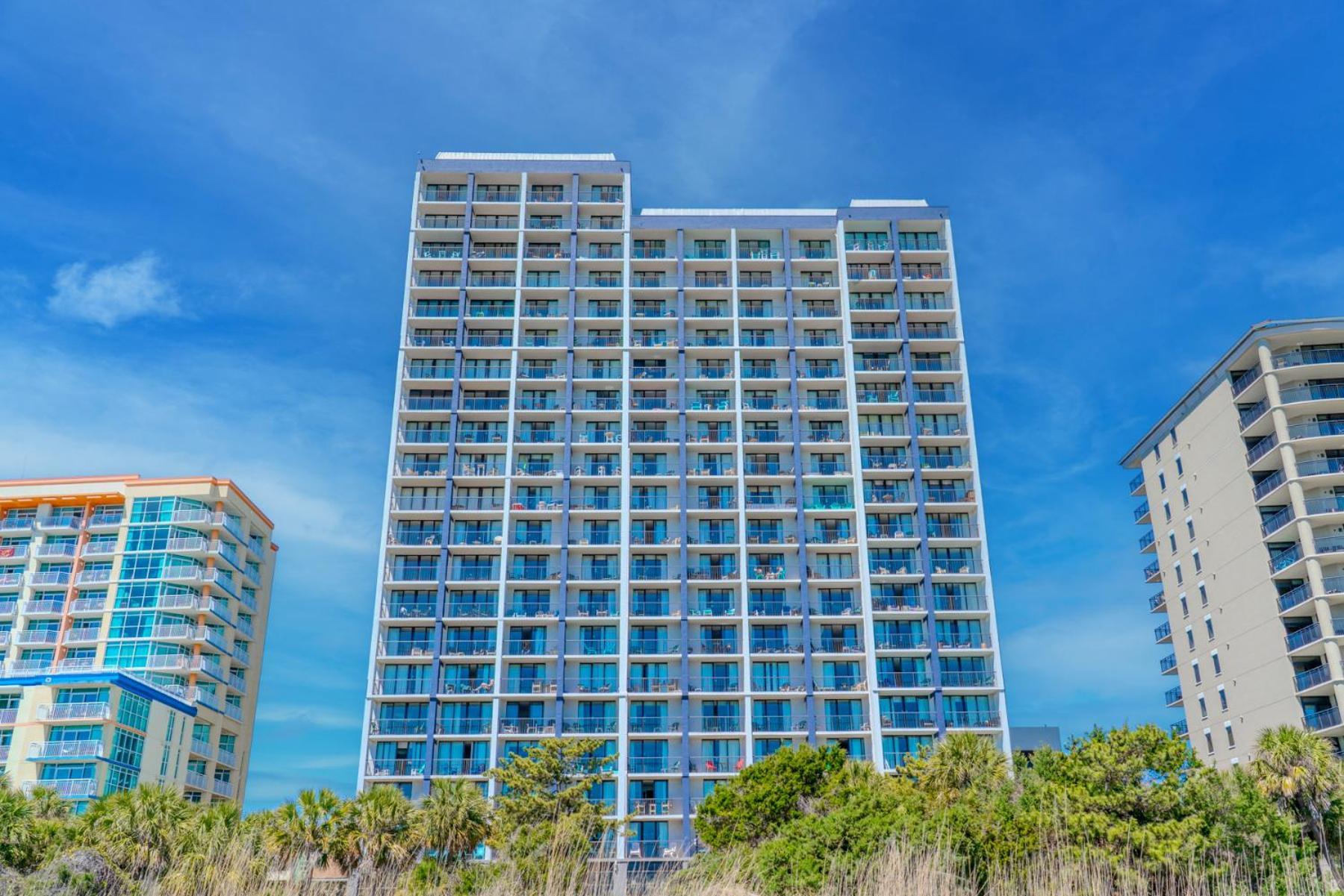 Beach Colony Resort Unit 1405 - Beautiful Oceanfront Condo - 1 Bedroom, 1 Bath - Perfect For 6! Myrtle Beach Exterior photo